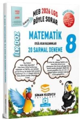 2026 8. Sınıf Matematik İlk Doz Sarmal Branş Denemeleri - 1