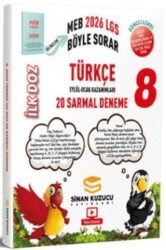 Sinan Kuzucu Yayınları 2026 8. Sınıf Türkçe İlk Doz Sarmal Branş Denemeleri - Sinan Kuzucu Yayınları