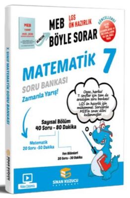Sinan Kuzucu Yayınları 7. Sınıf Matematik Soru Bankası - 1