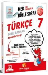 Sinan Kuzucu Yayınları 7. Sınıf Türkçe Soru Bankası - Sinan Kuzucu Yayınları