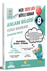 Sinan Kuzucu Yayınları 2025 8. Sınıf Anlam Bilgisi Soru Bankası - Sinan Kuzucu Yayınları