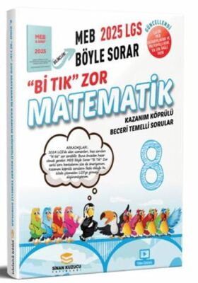 Sinan Kuzucu Yayınları 8. Sınıf Bi Tık Zor Matematik Soru Bankası - 1