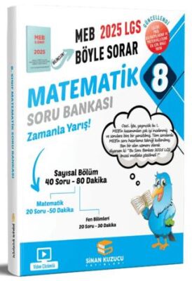 Sinan Kuzucu Yayınları 2025 8. Sınıf Matematik Soru Bankası - 1