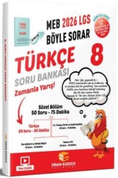 Sinan Kuzucu Yayınları 8. Sınıf Türkçe Soru Bankası - Sinan Kuzucu Yayınları