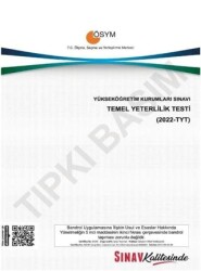 Sınav Yayınları 2022 TYT Tıpkı Basım Çıkmış Sorular - Sınav Yayınları