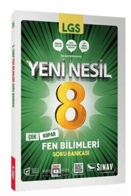 Sınav Yayınları 8. Sınıf LGS Yeni Nesil Fen Bilimleri Soru Bankası - 1