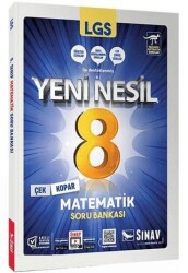 Sınav Yayınları 8. Sınıf LGS Yeni Nesil Matematik Soru Bankası - Sınav Yayınları