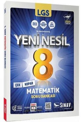 Sınav Yayınları 8. Sınıf LGS Yeni Nesil Matematik Soru Bankası - 1
