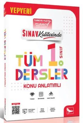 Sınav Kalitesinde 1. Sınıf Tüm Dersler Konu Anlatımlı - 1