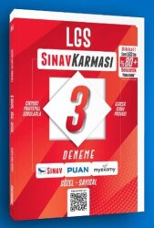 Sınav Yayınları Sınav Karması 8. Sınıf LGS 3 Deneme - Sınav Yayınları