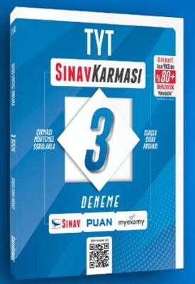 Sınav Yayınları Sınav Karması TYT 3 Deneme - 1