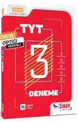 TYT Tamamı Video Çözümlü 3 Deneme - Sınav Yayınları