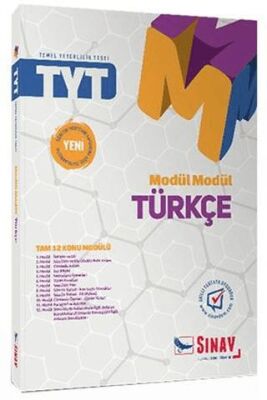 Sınav Yayınları TYT Türkçe Modül Modül Konu Anlatımlı - 1