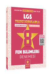 8. Sınıf LGS Fen Bilimleri 8 Deneme Video Çözümlü - Yıldız Sorular Yayınları
