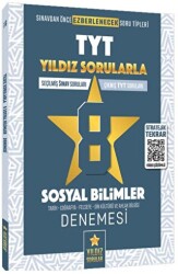 TYT Sosyal Bilimler 8 Deneme Video Çözümlü - Yıldız Sorular Yayınları