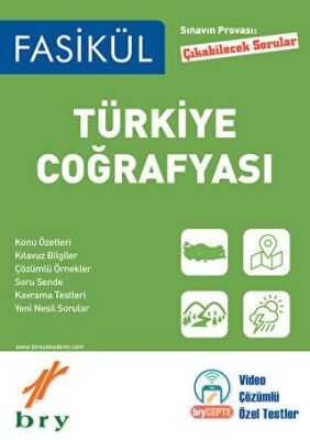 Sınavın Provası Çıkabilecek Sorular - Fasikül Türkiye Coğrafyası - 1