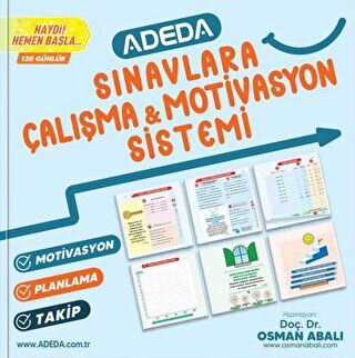 Adeda Yayınları Sınavlara Çalışma ve Motivasyon Sistemi - 1
