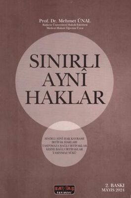 Sınırlı Ayni Haklar - 1