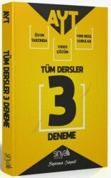 AYT 3lü Deneme Sınavı - Sinyal Yayınları
