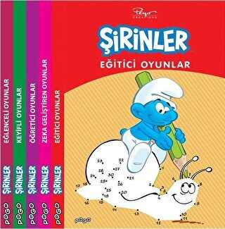 Şirinler Oyun Kitapları Seti 5 Kitap Takım - Pogo Çocuk