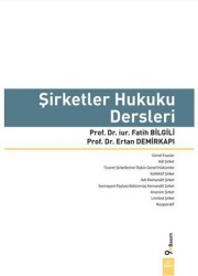 Şirketler Hukuku Dersleri - Dora Basım Yayın