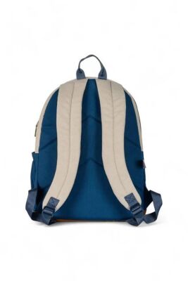 Sisley Çift Bölme Sırt Çantası 12910 Gri-Lacivert - 3