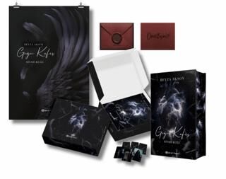 Siyah Kuğu 3 Göğü Kafes Kutulu Set - 1