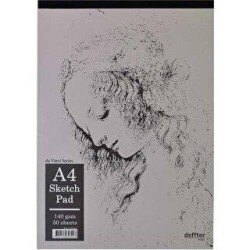 Deffter Sketch Defteri Ciltli A4 - Deffter