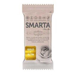 Smarta Akıllı Model Hamuru Metalik Altın 60Gr - Smarta