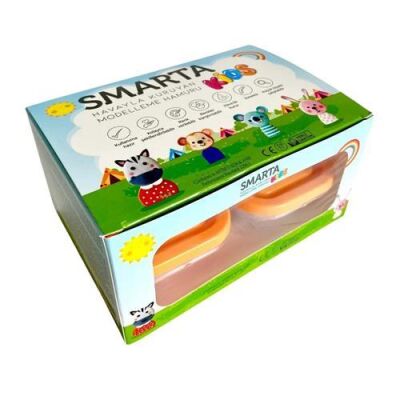 Smarta Kids Havayla Kuruyan Modelleme Hamuru 4`Lü Set 70 Gr x4 - 1