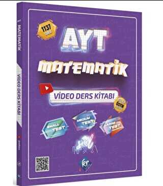 KR Akademi Yayınları SML Hoca AYT Matematik Video Ders Kitabı