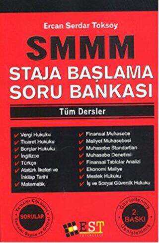 Est Yayıncılık SMMM Staja Başlama Soru Bankası - Est Yayıncılık