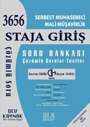 Derin Yayınları SMMM Staja Giriş Soru Bankası - 2