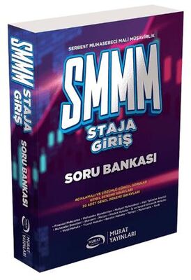 Murat Yayınları SMMM Staja Giriş Soru Bankası - 1