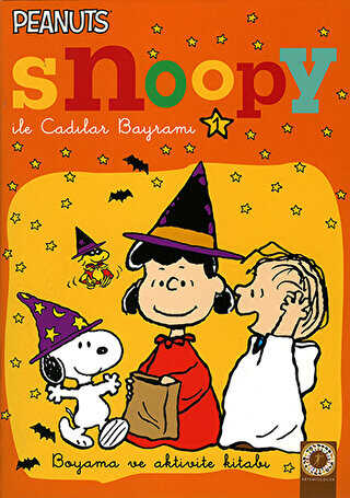 Snoopy İle Cadılar Bayramı 1 - Boyama ve Aktivite Kitabı