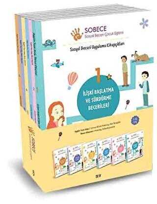 Sobece - Sosyal Beceri Çocuk Eğitimi Seti 6 Kitap Takım - Say Yayınları