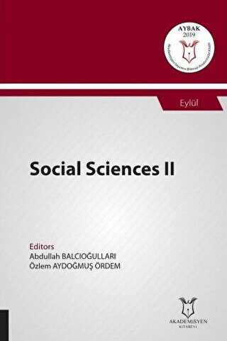 Social Sciences II AYBAK 2019 Eylül