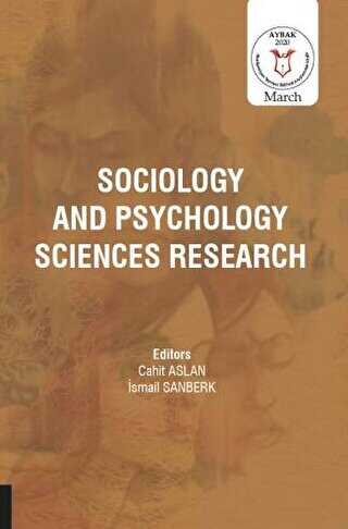 Sociology and Psychology Sciences Research AYBAK 2020 Mart