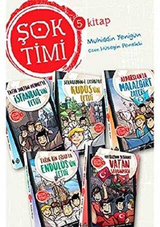 Şok Timi Seti 5 Kitap Takım - Uğurböceği Yayınları