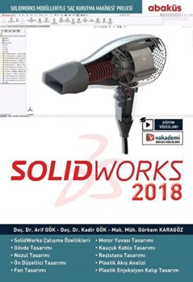 SolidWorks 2018 Eğitim Video`lu kapağı