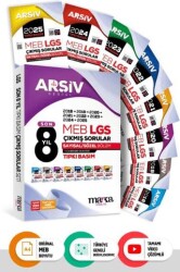 Son 8 Yıl 8. Sınıf Arşiv Serisi LGS Tıpkı Basım Fasikül Fasikül Çıkmış Sorular Tamamı Video Çözümlü - Marka Yayınları