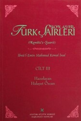 Son Asır Türk Şairleri - Cilt 3 - Atatürk Kültür Merkezi Yayınları