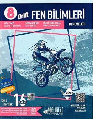 Son Viraj Yayınları 8. Sınıf Fen Bilimleri 16`lı Deneme Drift Serisi - 1