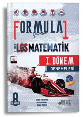 Son Viraj Yayınları 8. Sınıf LGS Matematik Formula Serisi 1. Dönem 8 Denemeleri Özel Bask - 1
