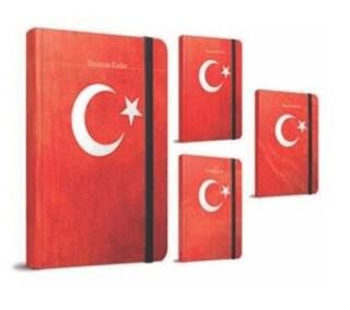 Gıpta Sonsuza Kadar İplik Dikişli Sert Kapaklı Defter 13X21 120 Yp. Çizgili - 1