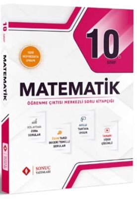 Sonuç Yayınları 10. Sınıf Matematik Soru Bankası Modüler Set - 1