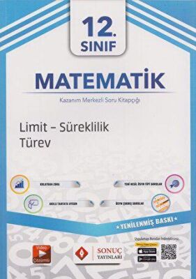 Sonuç Yayınları 12. Sınıf Matematik Limit Süreklilik Türev - 1