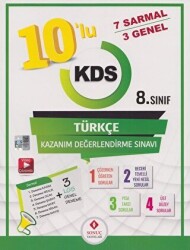 Sonuç Yayınları 8. Sınıf Türkçe 10 lu Kazanım Değerlendirme Sınavı - Sonuç Yayınları