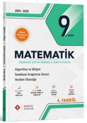 Sonuç Yayınları 9. Sınıf Matematik Algoritma ve Bilişim İstatistiksel Araştırma Süreci Veriden Olasılığa Soru Kitapçığı - Sonuç Yayınları