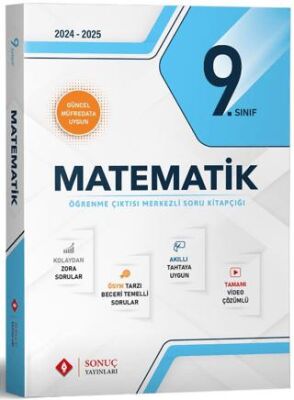 Sonuç Yayınları 9. Sınıf Matematik Modüller Set 2025 Güncel Müfredata Uygun - 1